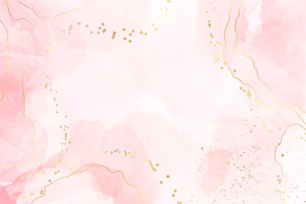 抽象粉红色液体水彩背景与图片下载