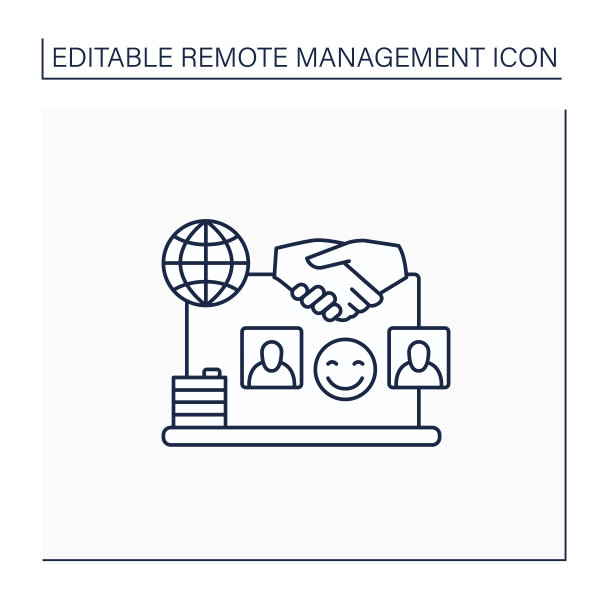 积极关系线图标图片下载