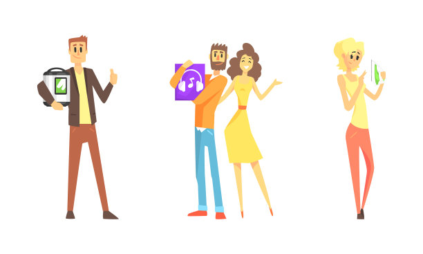 人们购买各种家用电器套装图片下载