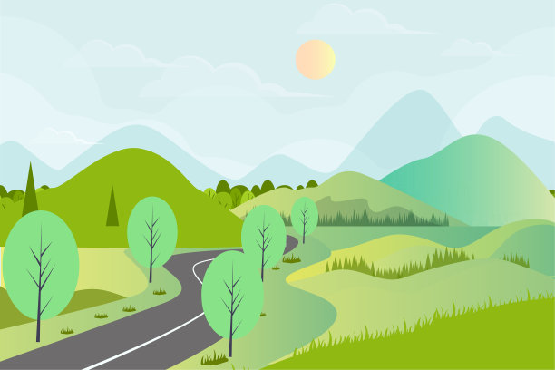 美丽的迪拜城市现代设计图片下载