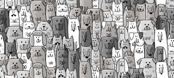 搞笑狗家庭无缝模式为您图片下载