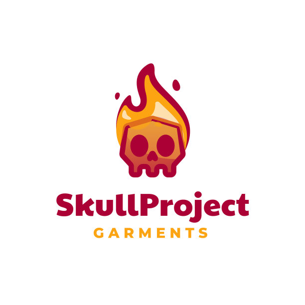 标志骷髅项目吉祥物卡通风格图片下载