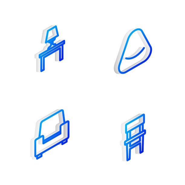 在餐桌上设置等距弧光灯图片下载