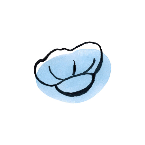 厨师的帽子。厨房的头饰。图片下载