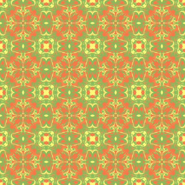 抽象万花筒色彩斑斓的无缝图案。图片下载