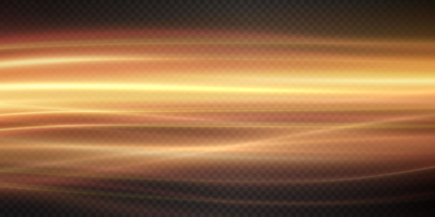 圣诞抽象背景金色光流畅的线条。速度的黄金线。新2022年图片下载