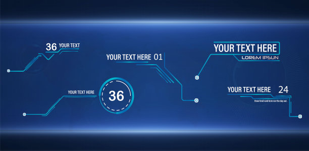 未来风格的领导人callout HUD。适用于框架布局的现代数字模板。信息呼叫和箭头。图形集合元素的界面。矢量图图片下载