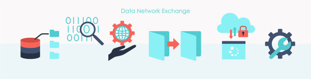 高度保护的数据网络元件平集图片下载