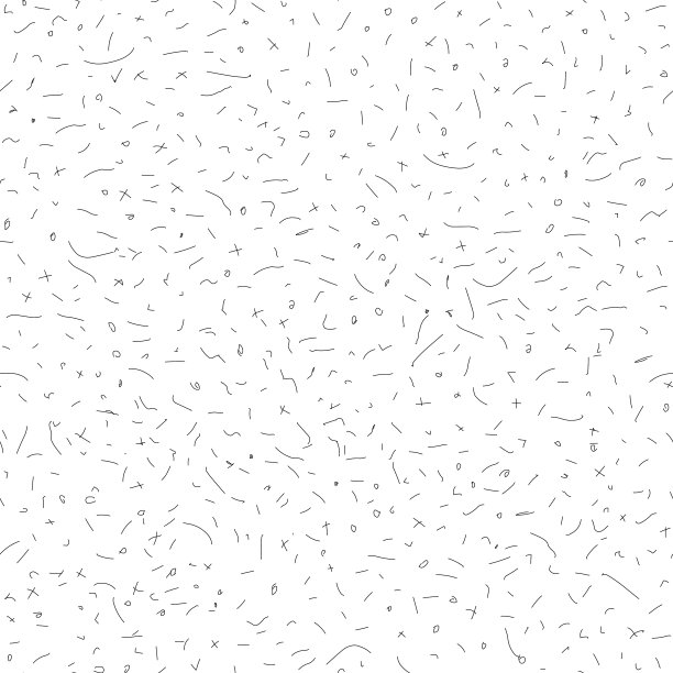 白色背景上混沌尘埃的矢量无缝模式图片下载