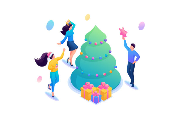 等距网页设计模板对商家来说是一种新的尝试图片下载