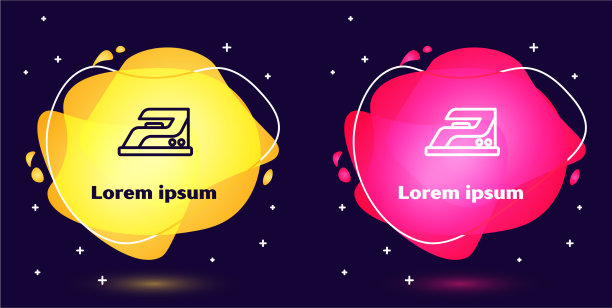 设线电烙铁图标隔离在蓝色上图片下载