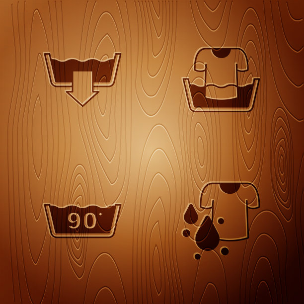 设置脏t恤洗涤模式温度洗涤图片下载