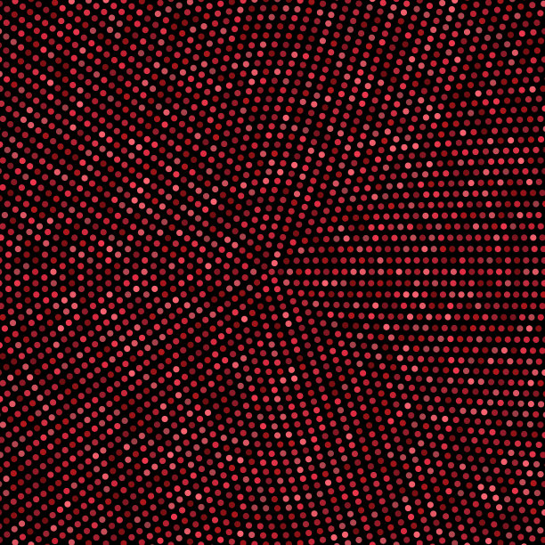 抽象设计红色半色调点图片下载
