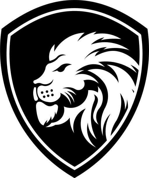 头狮头标志为标志图片下载