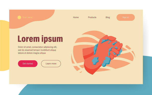 人的手在肥皂泡沫里图片下载