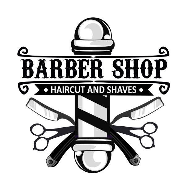 理发店的标志图片下载