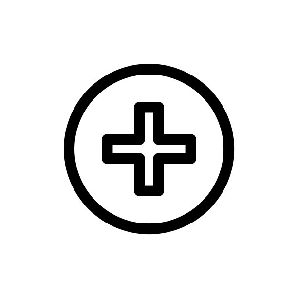 医学交叉线图标图片下载