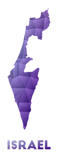 以色列的地图。图片下载