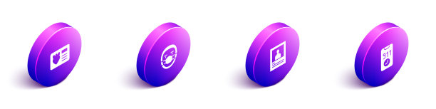 设置等距警徽与身份证案件医生图片下载