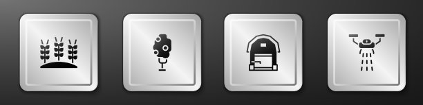 种植小麦的树与种植苹果的房子和smart图片下载