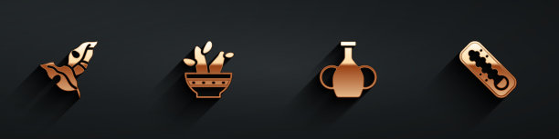 设置热带叶子仙人掌peyote在花盆花瓶图片下载