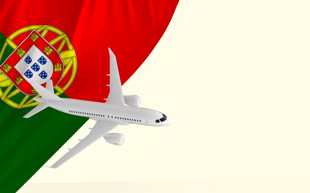 飞机旗三维图像图片下载