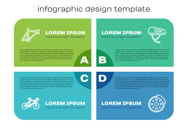 设置线自行车车架、刹车盘和头盔图片下载