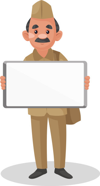 邮差卡通人物图片下载