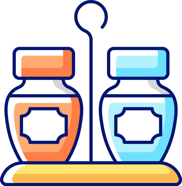 调料设置RGB颜色图标图片下载