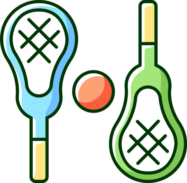 长曲棍球RGB颜色图标图片下载