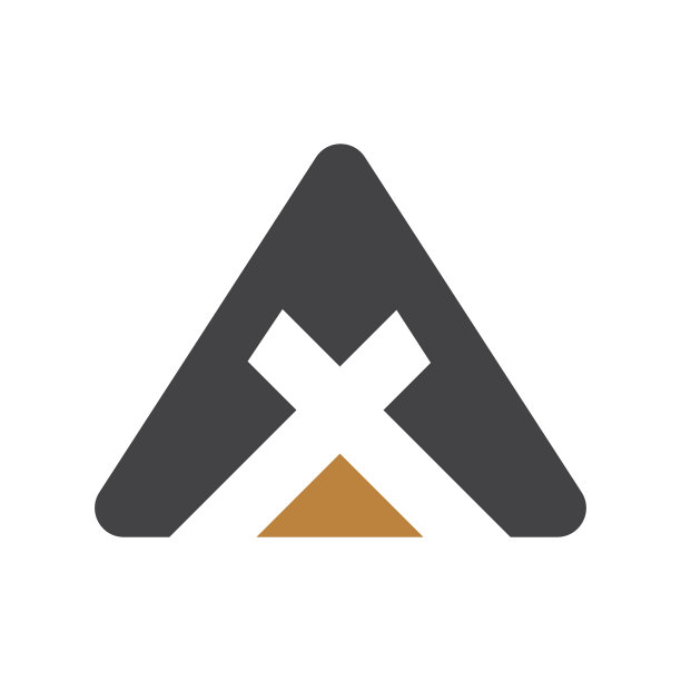 AX抽象首字母标志图片下载