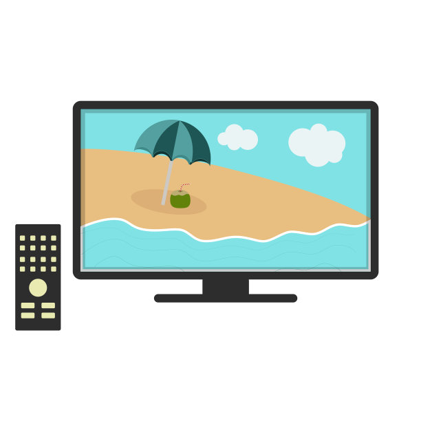 海滩在电视图片下载