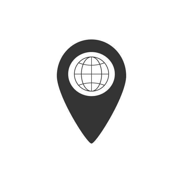 地球定位图标图片下载