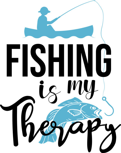 钓鱼是我的治疗方法图片下载