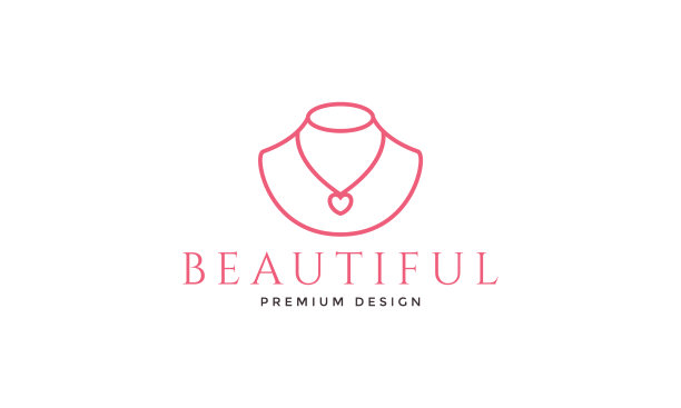 珠宝项链线标志符号图标图形图片下载