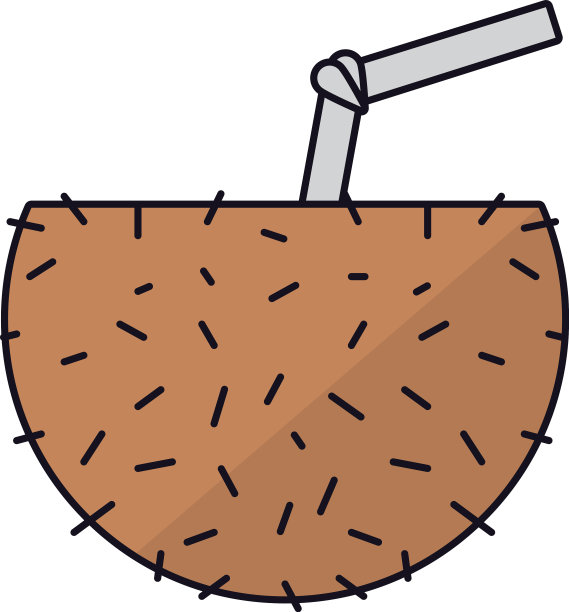 椰子喝图标图片下载