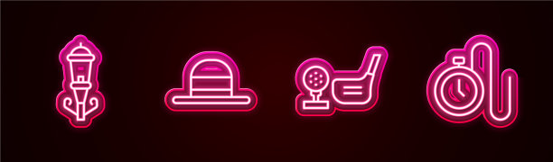 集行复古街灯优雅女式帽子图片下载