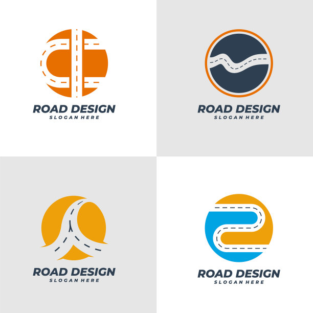 设置道路标志模板创意道路标志图片下载