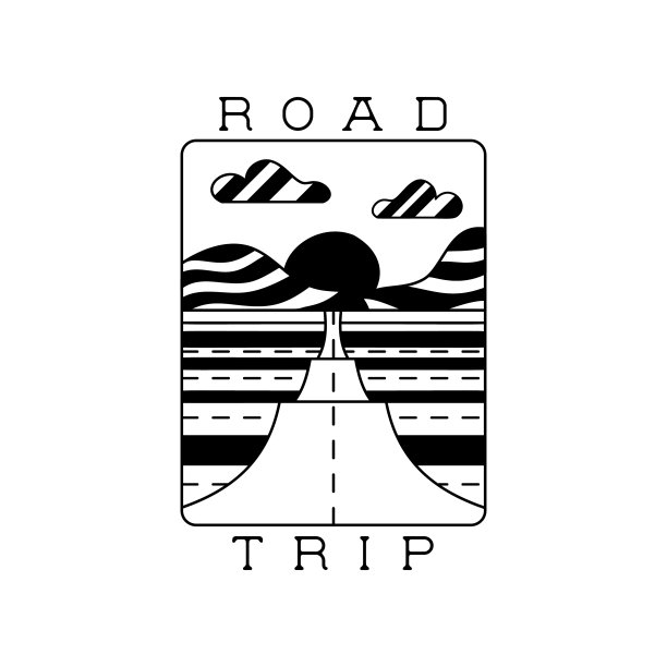 露营冒险徽章设计户外冠标志图片下载