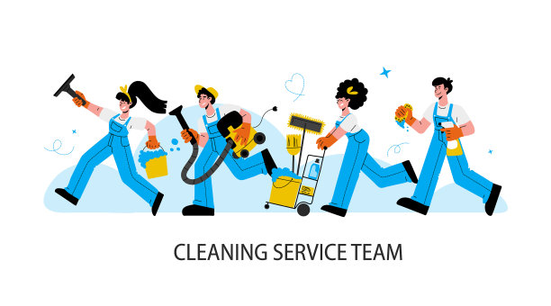 非裔美国看门人戴着橡胶手套图片下载