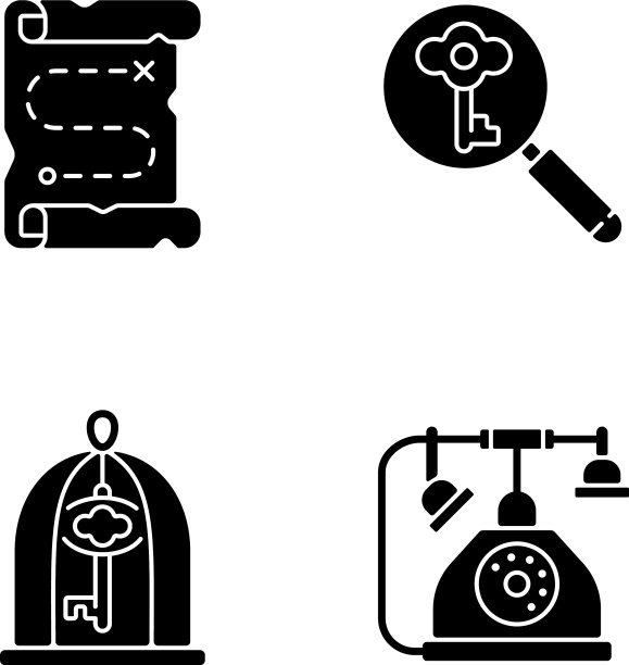 解决任务黑色符号图标设置在空白图片下载