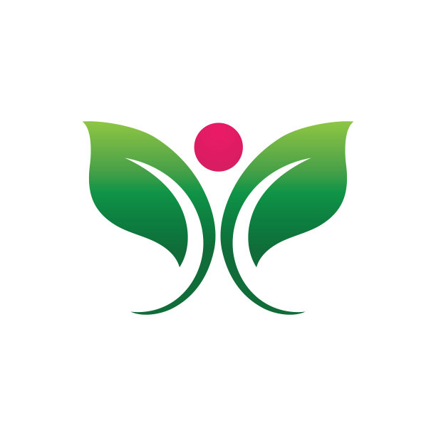 绿叶标志，自然生态图片下载
