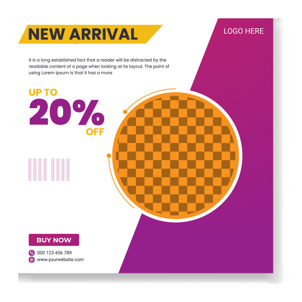 观看社交媒体的模板设计图片下载