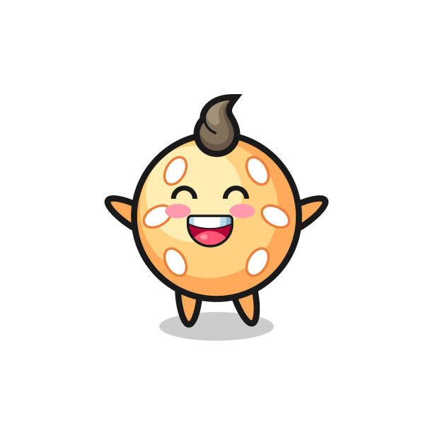 Happy basame ball卡通人物图片下载