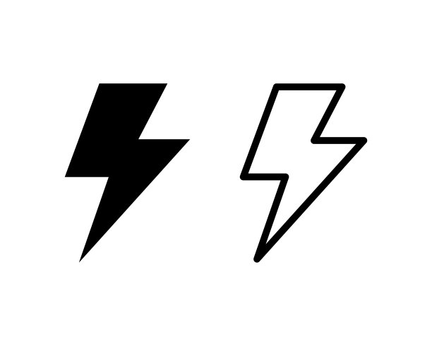 闪光充电器图标电器图标图片下载