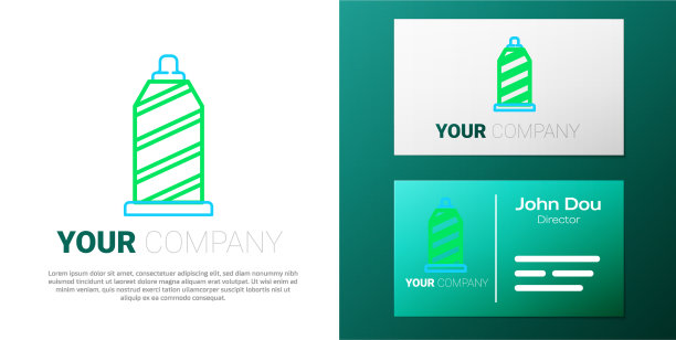 线缝纫线在线轴图标隔离在白色图片下载