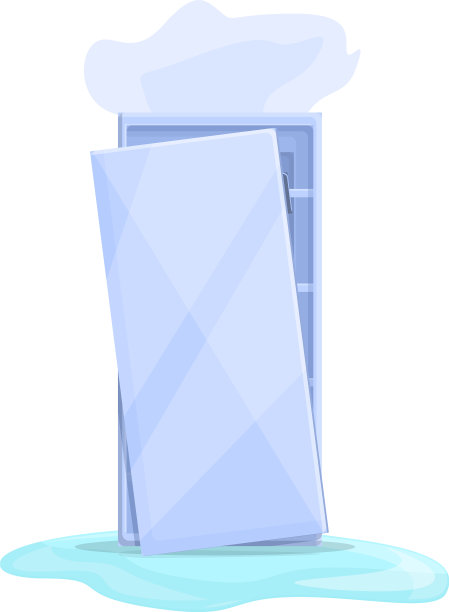 冷库维修图标卡通风格图片下载