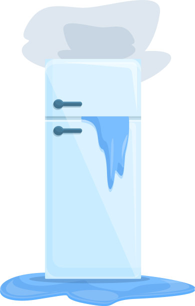 酷冰箱维修图标卡通风格图片下载