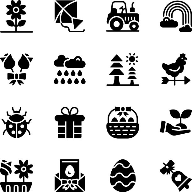 设置春季字形图标图片下载