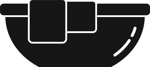 柔软的衣服盆图标简约风格图片下载